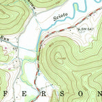 United States Geological Survey Blue Creek, OH (1961, 24000-Scale) digital map