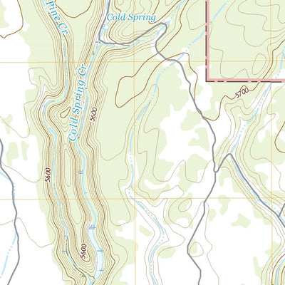 United States Geological Survey Blue Creek Reservoir, ID (2020, 24000-Scale) digital map