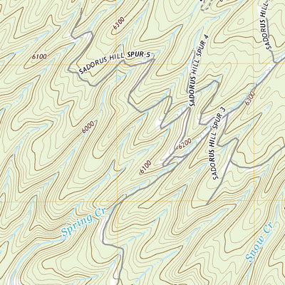 United States Geological Survey Blue Creek Reservoir, ID (2020, 24000-Scale) digital map