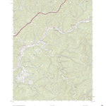 United States Geological Survey Blue Creek, WV (2023, 24000-Scale) digital map