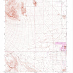 United States Geological Survey Blue Diamond NE, NV (1972, 24000-Scale) digital map