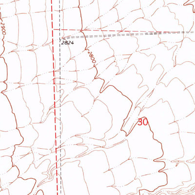 United States Geological Survey Blue Diamond NE, NV (1972, 24000-Scale) digital map