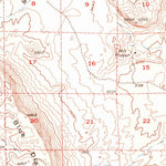 United States Geological Survey Blue Diamond, NV (1952, 62500-Scale) digital map