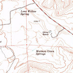 United States Geological Survey Blue Diamond, NV (1972, 24000-Scale) digital map