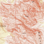 United States Geological Survey Blue Diamond, NV (1972, 24000-Scale) digital map