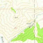 United States Geological Survey Blue Dome, ID (1969, 24000-Scale) digital map