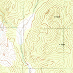 United States Geological Survey Blue Eagle Mountain, NV (1990, 24000-Scale) digital map