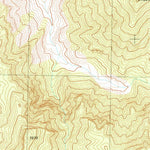 United States Geological Survey Blue Eagle Mountain, NV (1990, 24000-Scale) digital map