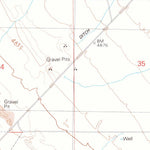 United States Geological Survey Blue Eagle Springs NE, NV (1990, 24000-Scale) digital map