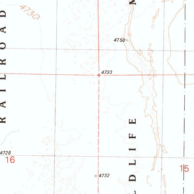 United States Geological Survey Blue Eagle Springs, NV (1990, 24000-Scale) digital map