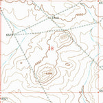 United States Geological Survey Blue Forest, WY (1968, 24000-Scale) digital map