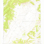 United States Geological Survey Blue Gap, AZ (1972, 24000-Scale) digital map