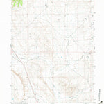 United States Geological Survey Blue Gap, WY (1982, 24000-Scale) digital map