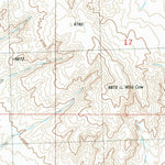 United States Geological Survey Blue Gap, WY (1982, 24000-Scale) digital map