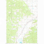 United States Geological Survey Blue Grass Ridge, MT (1962, 24000-Scale) digital map