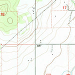 United States Geological Survey Blue Grass Ridge, MT (1994, 24000-Scale) digital map