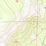 United States Geological Survey Blue Hill, CO (1972, 24000-Scale) digital map