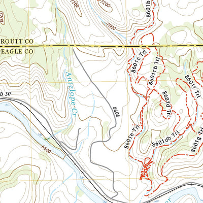 United States Geological Survey Blue Hill, CO (2022, 24000-Scale) digital map