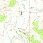 United States Geological Survey Blue Hill, ID (1968, 24000-Scale) digital map