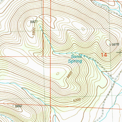 United States Geological Survey Blue Hill, ID (2001, 24000-Scale) digital map