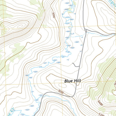United States Geological Survey Blue Hill, ID (2020, 24000-Scale) digital map