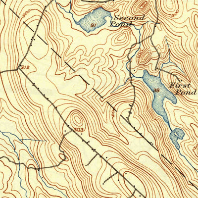 United States Geological Survey Blue Hill, ME (1904, 62500-Scale) digital map