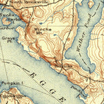 United States Geological Survey Blue Hill, ME (1904, 62500-Scale) digital map