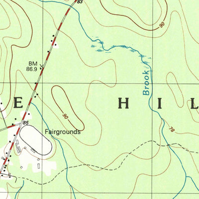 United States Geological Survey Blue Hill, ME (1981, 24000-Scale) digital map