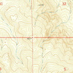 United States Geological Survey Blue Hill, WY (1960, 24000-Scale) digital map