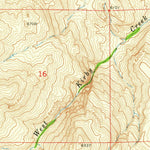 United States Geological Survey Blue Hill, WY (1960, 24000-Scale) digital map