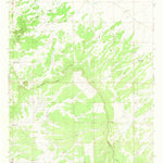 United States Geological Survey Blue Hills, NM (1967, 24000-Scale) digital map