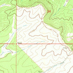 United States Geological Survey Blue Hills, NM (1967, 24000-Scale) digital map