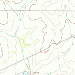 United States Geological Survey Blue Hills, TX (1970, 24000-Scale) digital map