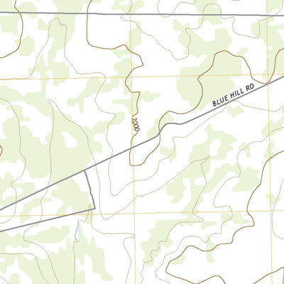 United States Geological Survey Blue Hills, TX (2022, 24000-Scale) digital map