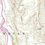 United States Geological Survey Blue Holes, WY (1952, 24000-Scale) digital map