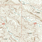 United States Geological Survey Blue Holes, WY (1952, 24000-Scale) digital map