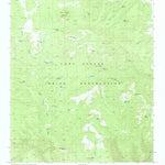 United States Geological Survey Blue House Mountain, AZ (1988, 24000-Scale) digital map
