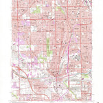 United States Geological Survey Blue Island, IL (1963, 24000-Scale) digital map