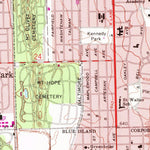 United States Geological Survey Blue Island, IL (1963, 24000-Scale) digital map