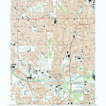 United States Geological Survey Blue Island, IL (1993, 24000-Scale) digital map