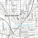 United States Geological Survey Blue Island, IL (2021, 24000-Scale) digital map