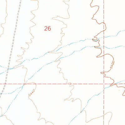 United States Geological Survey Blue Jay Spring, NV (1967, 24000-Scale) digital map