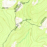 United States Geological Survey Blue Joint, ID-MT (1962, 24000-Scale) digital map