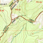 United States Geological Survey Blue Joint, ID-MT (1998, 24000-Scale) digital map