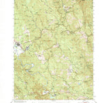 United States Geological Survey Blue Lake, CA (1951, 62500-Scale) digital map
