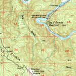 United States Geological Survey Blue Lake, CA (1951, 62500-Scale) digital map