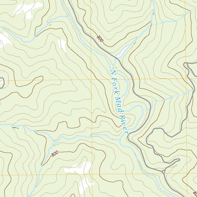 United States Geological Survey Blue Lake, CA (2022, 24000-Scale) digital map