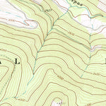 United States Geological Survey Blue Lake, WA (1970, 24000-Scale) digital map