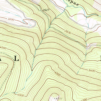 United States Geological Survey Blue Lake, WA (1970, 24000-Scale) digital map