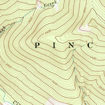 United States Geological Survey Blue Lake, WA (1970, 24000-Scale) digital map